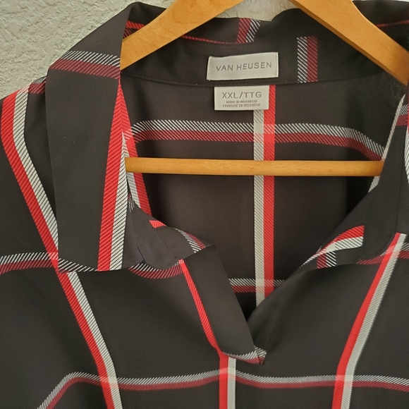 Van Heusen | 3/4 Sleeve Popover | XXL - Picture 3 of 3